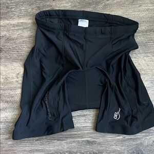 Garneau Gel Black Spandex Riding Cycling Shorts, size XL 🗝️